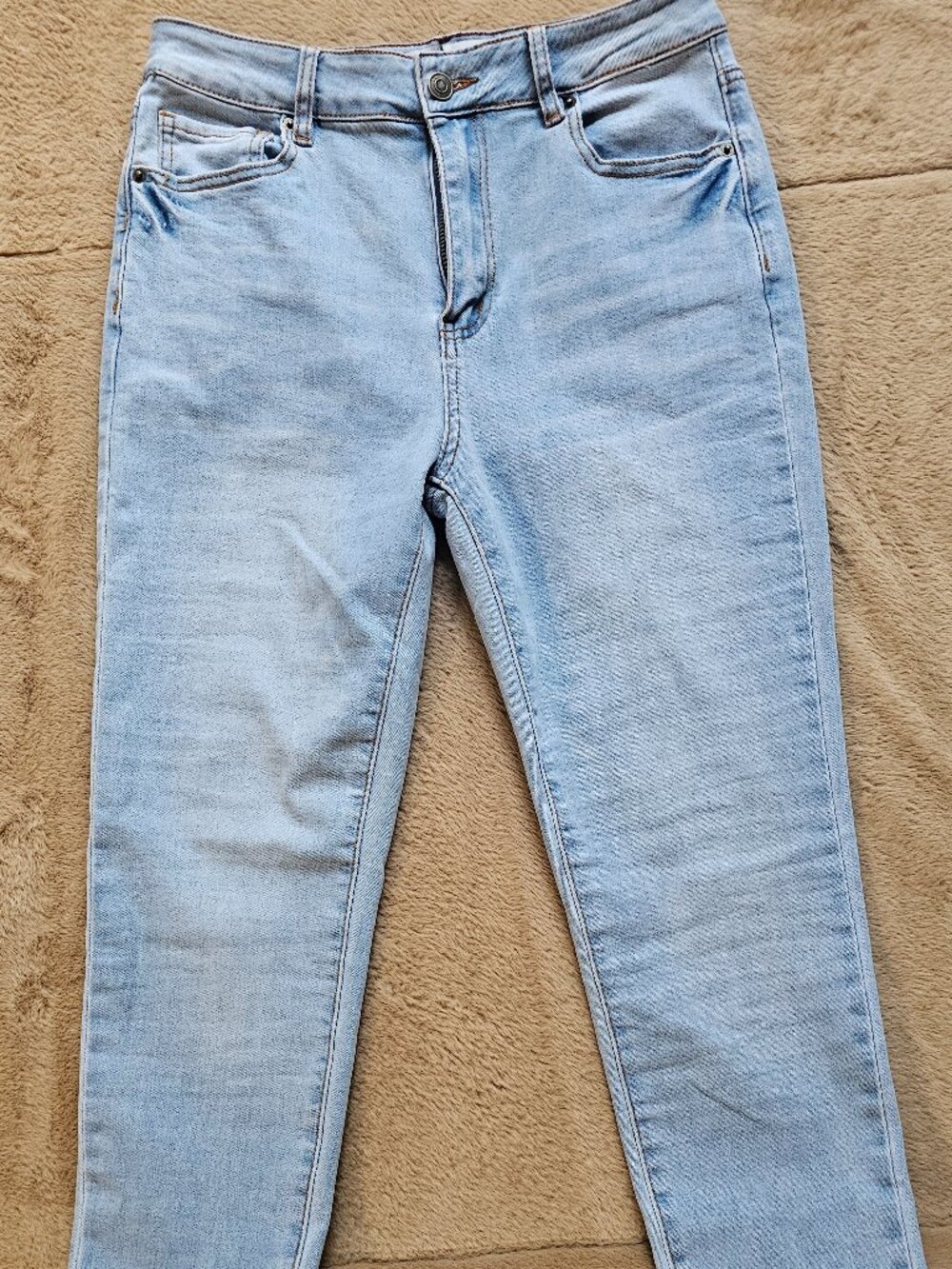 Fashion Nova Light Wash Skinny Jeans | Size 9 | New Without Tags